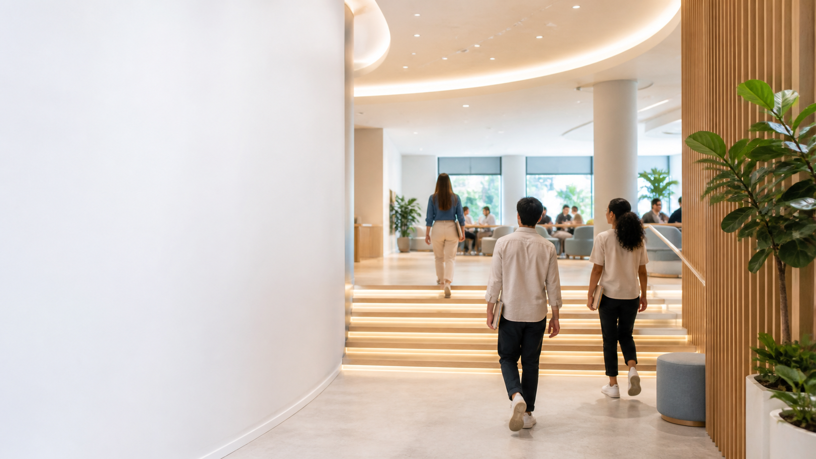 走进云创商学院学习空间